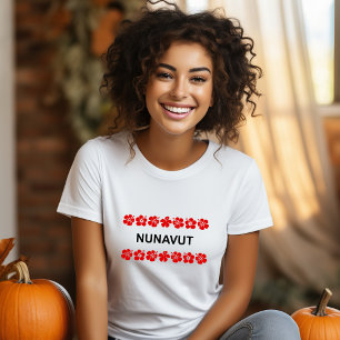 ヌナブトアロハバンド赤色 Tシャツ