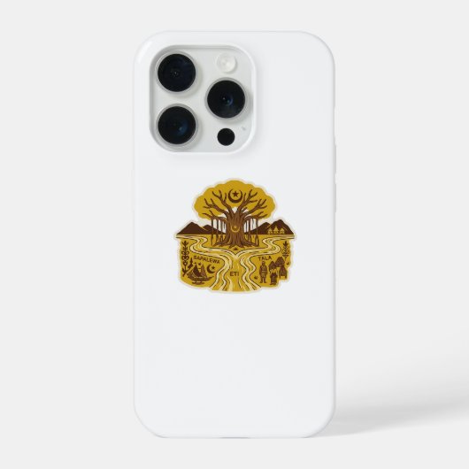 ヌヌサク神話 iPhoneケース (裏面)