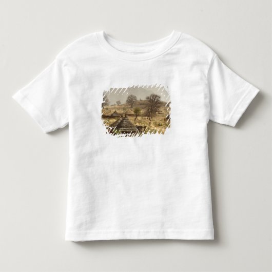 ヌバ山脈 ヌゲラ村 トドラーTシャツ (正面)