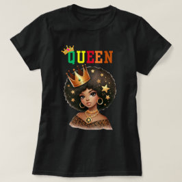 ヌビアの女王:ロイヤルティ ウィメンズTシャツ Tシャツ