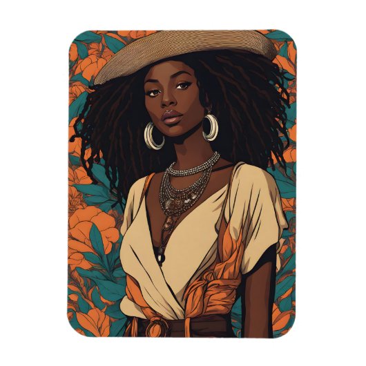 ヌビアスワッグ マグネット (縦)