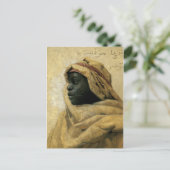 ヌビアポートレート ポストカード (スタンド正面)