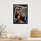 ヌビアンキング&クイーン ポスター (キッチン)