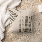 ヌビアンジオメトリッククバクロスプリント クッション (ブランケット)