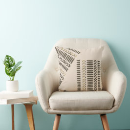 ヌビアンジオメトリッククバクロスプリント クッション