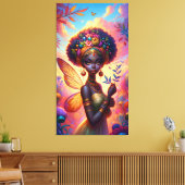 ヌビアンフェアリー キャンバスプリント (インサイチュ (リビング))