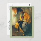 ヌビアンマンバイフランシスゼクズムルコ ポストカード (正面/裏面)