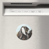 ヌビアンヤギのアートマグネット マグネット (インサイチュ (食洗機))