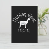 ヌビアンヤギ母ギフト セーブザデート (スタンド正面)