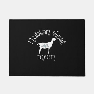ヌビアンヤギ母ギフト ドアマット