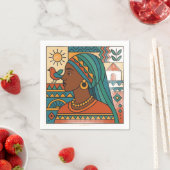 ヌビアン スタンダードカクテルナプキン (インサイチュ)