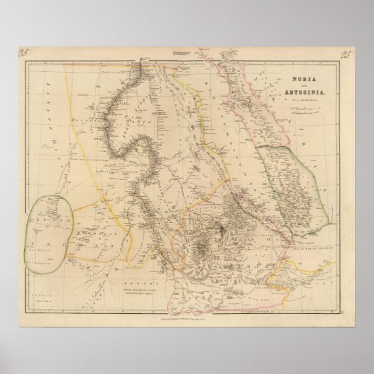 ヌビア、アビシニア2 ポスター (正面)