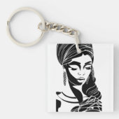 ヌビア キーホルダー (正面)