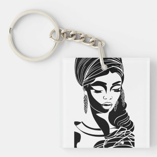 ヌビア キーホルダー (正面)