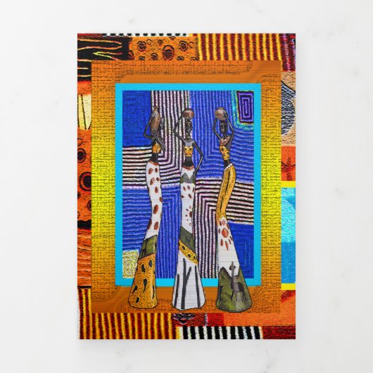 ヌビア 三つ折りカード (カバー)