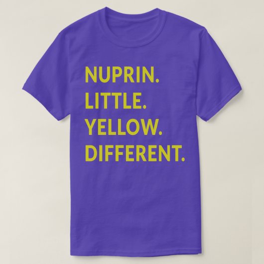 ヌピンリトルイエロー違う Tシャツ (デザイン正面)