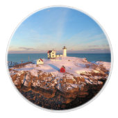 ヌブルライトエアリアルスノーマイメインライトハウス セラミックノブ (正面)