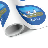 ヌブルライトネービーメインライトハウス ラッピングペーパー (ロールコーナー)