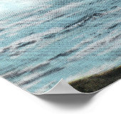 ヌブルライトハウスの景色 ポスター (角)