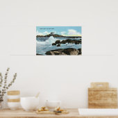 ヌブルライトハウスの景色 ポスター (キッチン)