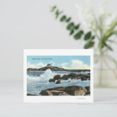 ヌブルライトハウスの景色 ポストカード (スタンド正面)