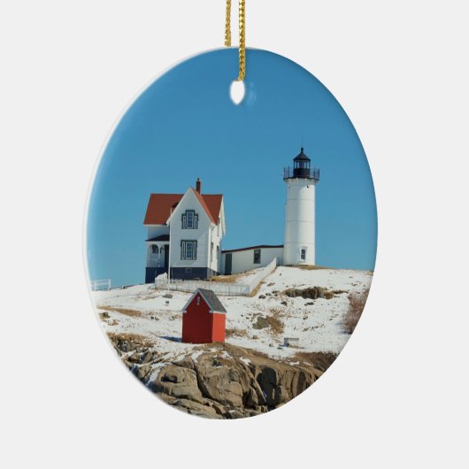 ヌブルライトハウスクリスマス ガラスオーナメント (右)
