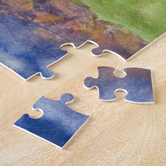 ヌブルライトハウスヨークメイン ジグソーパズル (側面)