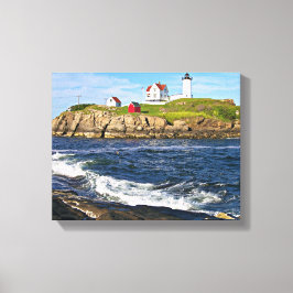 ヌブルライト、ケープNeddick Maine Canvas Print キャンバスプリント