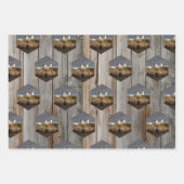 ヌブル素朴カスタムフォトライトハウス ラッピングペーパーシート (正面)