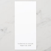 ヌプタルバラ結婚ズ メニュー (裏面)