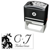 ヌプタル結婚バラの自己墨込みゴム印 セルフインキングスタンプ (インサイチュ)