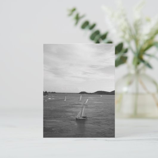 ヌメアの日没 ポストカード (スタンド正面)