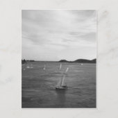 ヌメアの日没 ポストカード (正面)