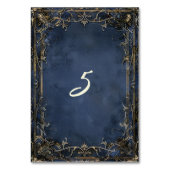 ヌメ王室のノ結婚レ テーブルナンバー (裏面)