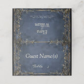 ヌメ王室のノ結婚レ プレイスカード (外部開封)