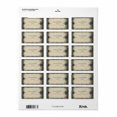 ヌメ王室のノ結婚レ ラベル (フルシート)