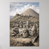 ヌモント山の遺産 – アディヤマンの古代彫像 ポスター (正面)