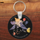 ヌライトテバスタルドカルボルンドルバード | 花 キーホルダー (正面)