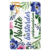 ヌライトテバスターデカルボルンドルムブルーフローラ マグネット (縦)