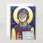 ヌルシアの聖ベネディクト (正面/裏面)