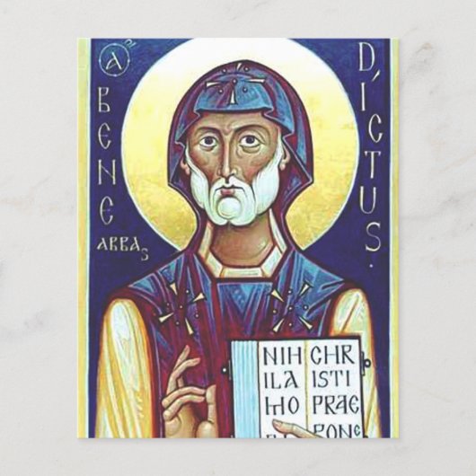 ヌルシアの聖ベネディクト (正面)