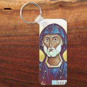 ヌルシアの聖ベネディクト キーホルダー (正面)