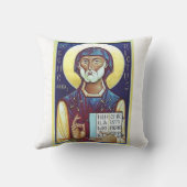 ヌルシアの聖ベネディクト クッション (裏面)