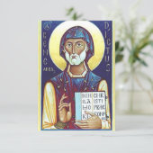 ヌルシアの聖ベネディクト サンキューカード (スタンド正面)