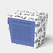 ヌルシアカードの聖ベネディクト フェイバーボックス (裏面サイド)