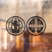 ヌルシア勲章の聖ベネディクト – カトリック ウィンドウサイン (シート2)