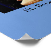 ヌルシア聖ベネディクト ポスター (角)