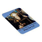 ヌルシア聖ベネディクト マグネット (右側)