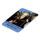 ヌルシア聖ベネディクト マグネット (左側)