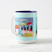 ヌンお洒落アートギフト&カード ツートーンマグカップ (正面左)